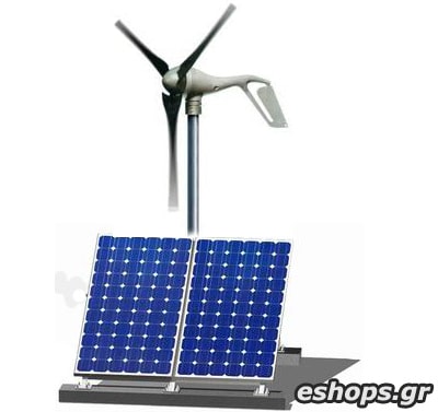 Υβριδικό φωτοβολταϊκό σύστημα 4.2Kwh -5.2kwh
