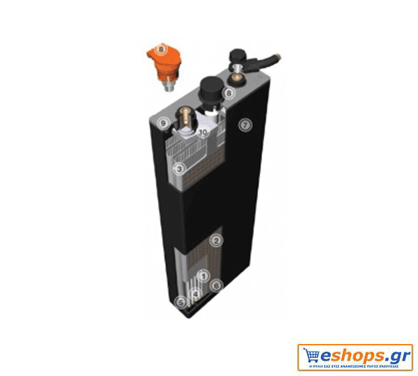 5 PzB 375 2V Μπαταρία SUNLIGHT βαθιάς εκφόρτισης